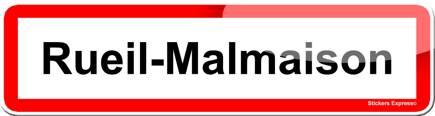 Rueil-Malmaison (15x4cm) - Sticker/autocollant