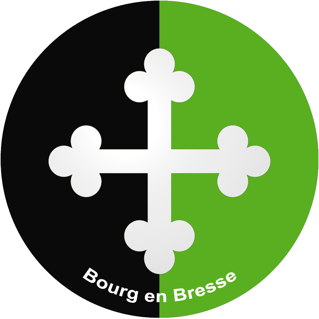 Bourg en Bresse (20cm) - Sticker/autocollant