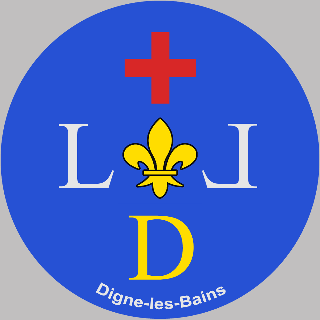 Digne-les-Bains (5cm) - Sticker/autocollant