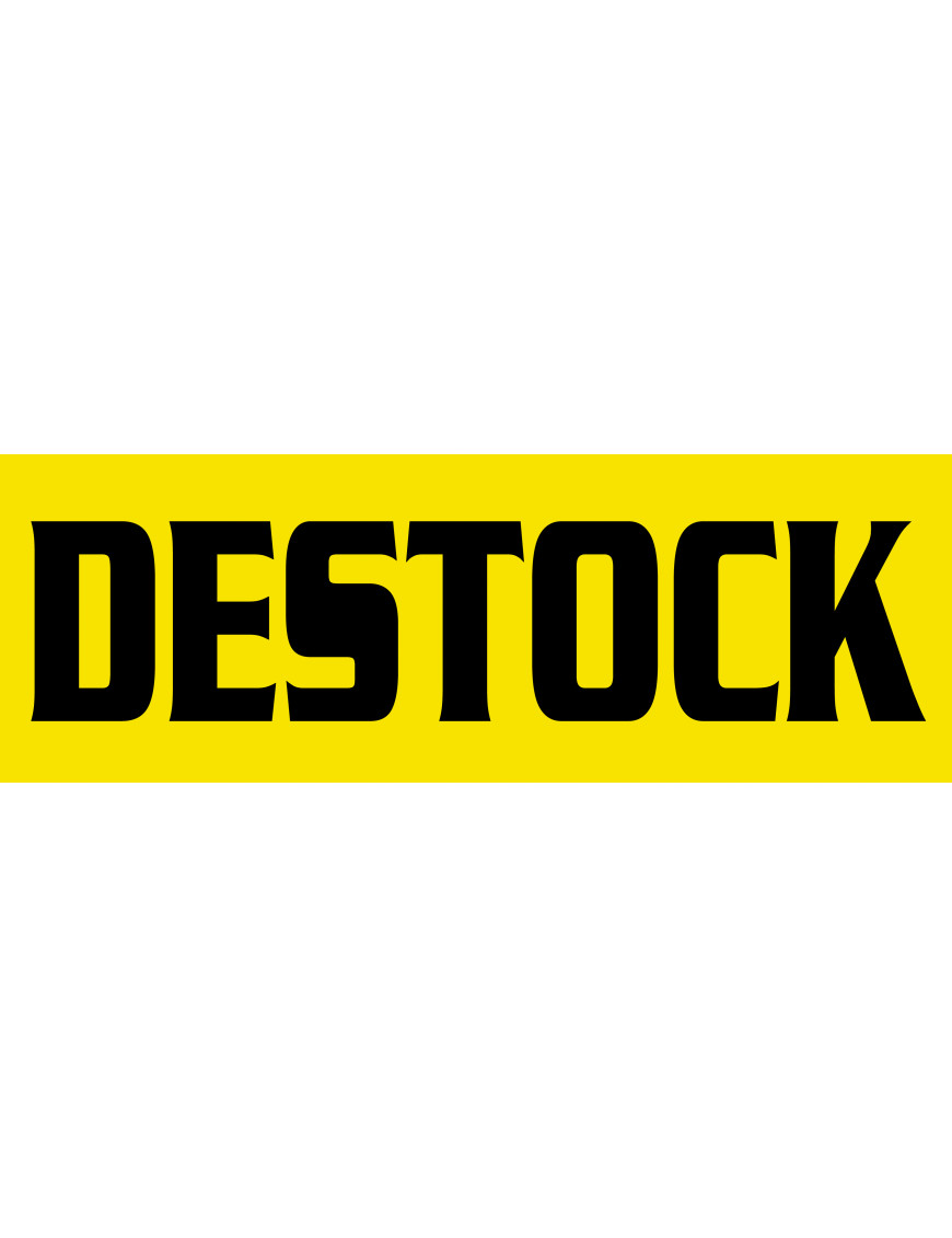 DESTOCK - 29x10cm - Sticker/autocollant