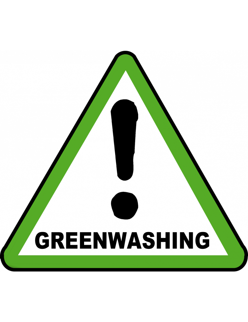 Greenwashing - 20x17.5cm - Sticker/autocollant