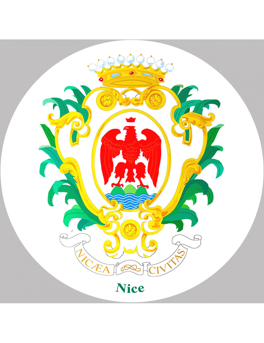 Nice (5cm) - Sticker/autocollant