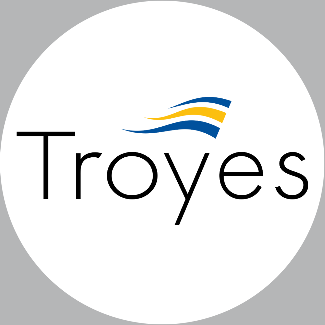 Troyes (20cm) - Sticker/autocollant