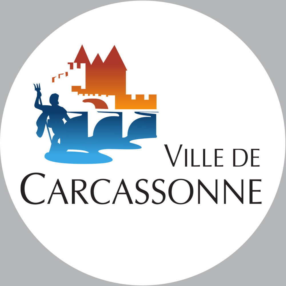 Carcassonne (20cm) - Sticker/autocollant