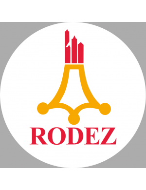 Rodez (20cm) - Sticker/autocollant