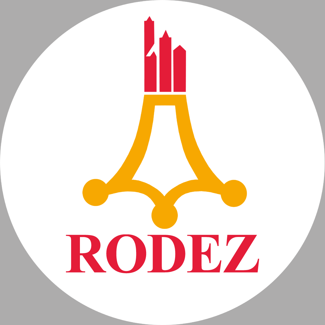 Rodez (20cm) - Sticker/autocollant