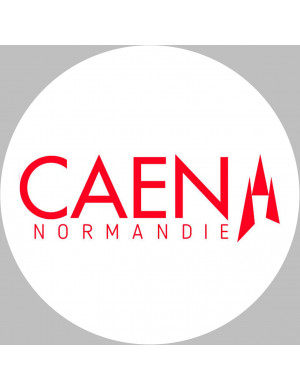 Caen (20cm) - Sticker/autocollant