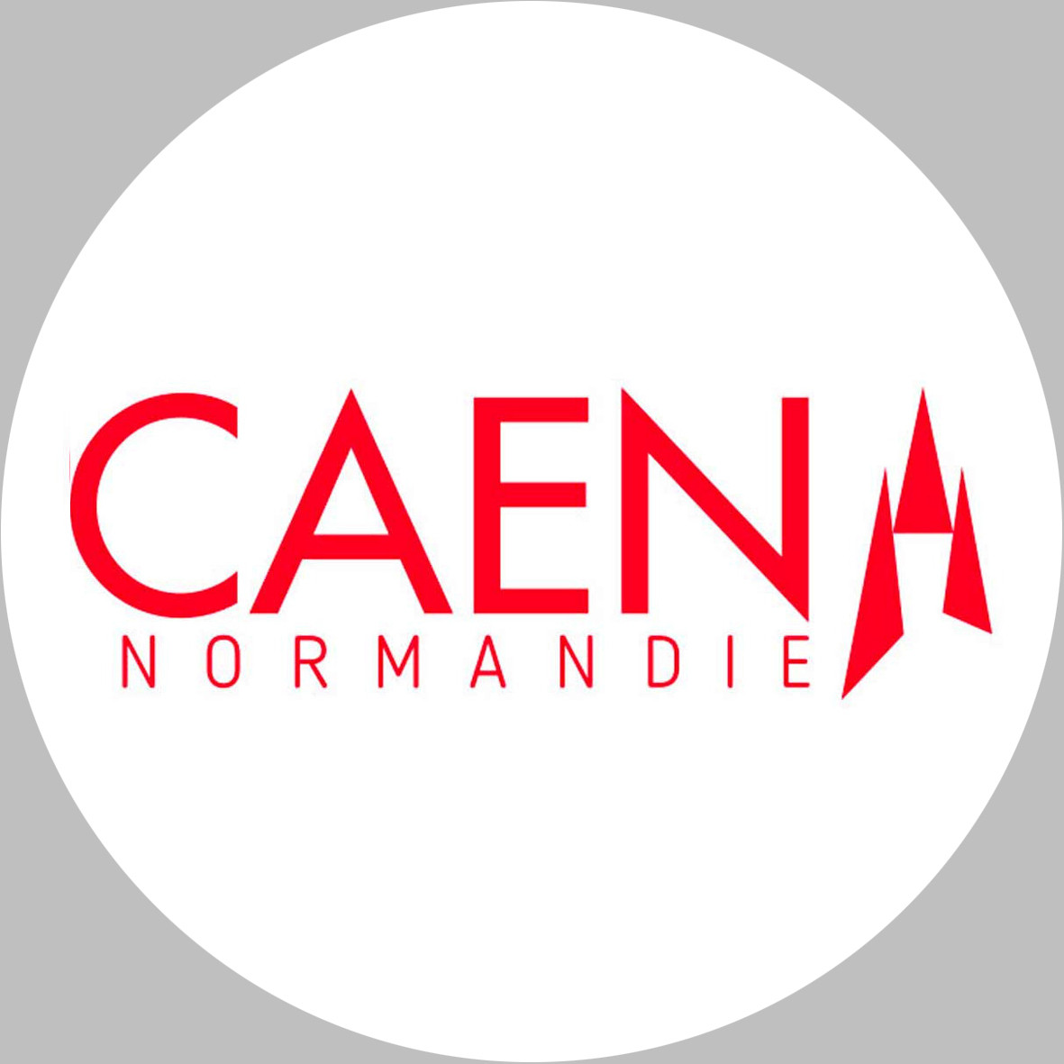 Caen (20cm) - Sticker/autocollant