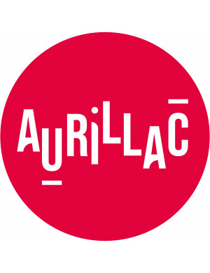 Aurillac (15cm) - Sticker/autocollant