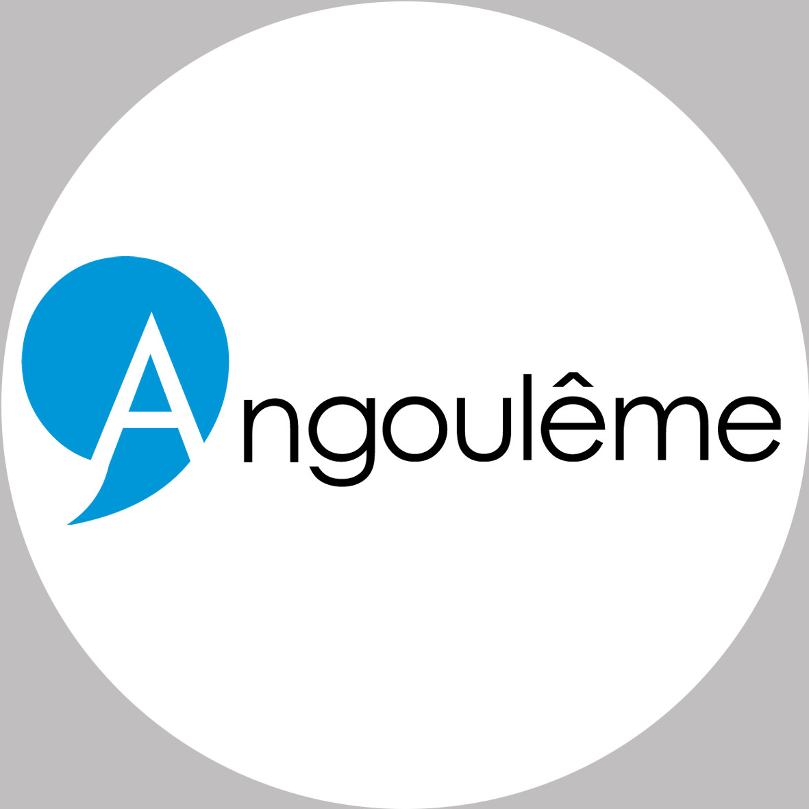 Angoulême (20cm) - Sticker/autocollant