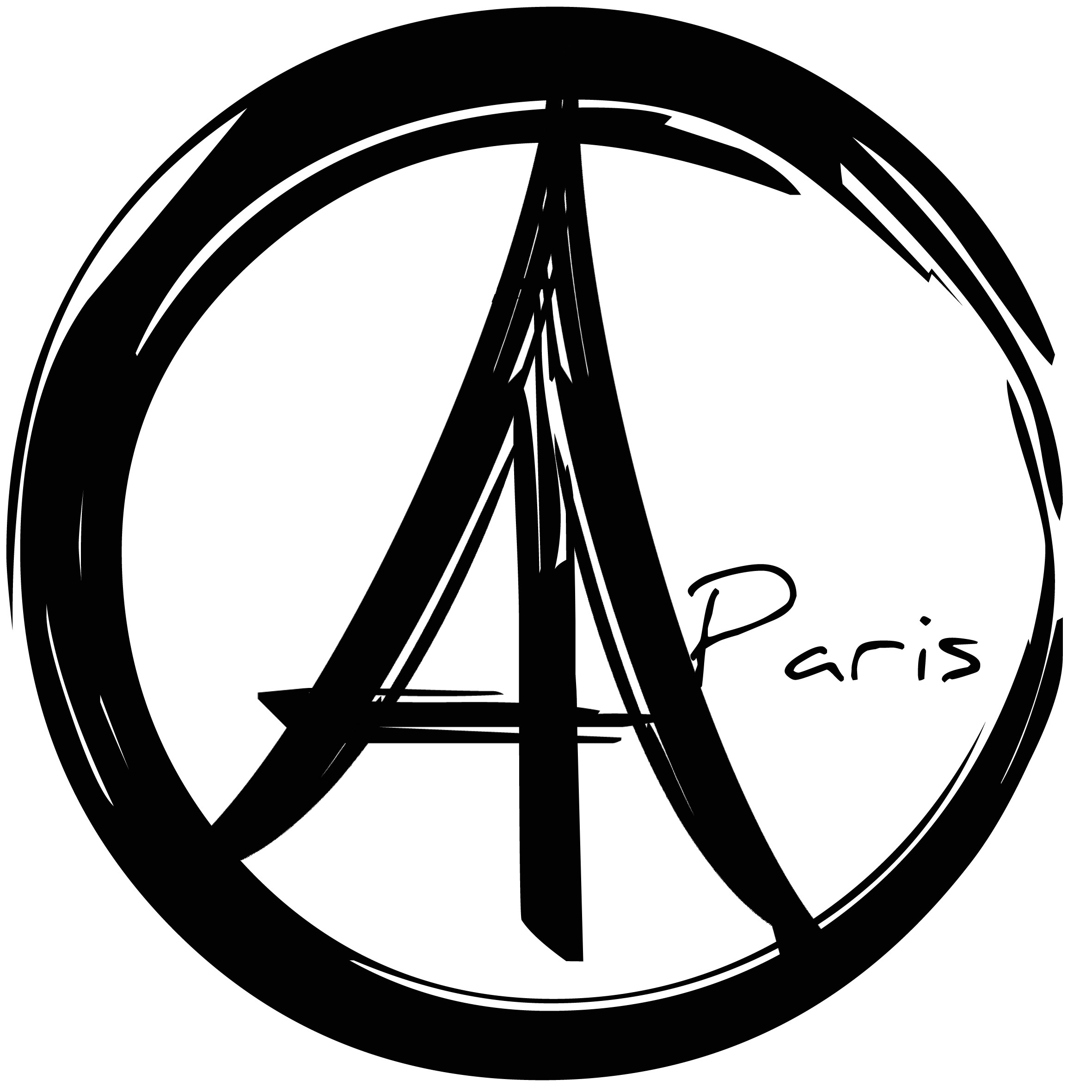 Paris - 20x20cm - Sticker/autocollant