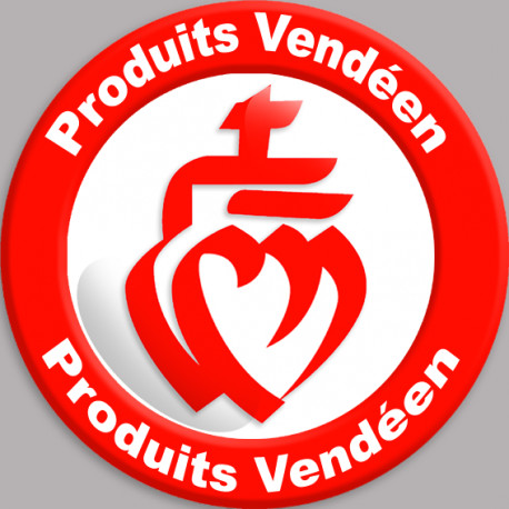 Produits Vendéen - 15cm - Sticker/autocollant