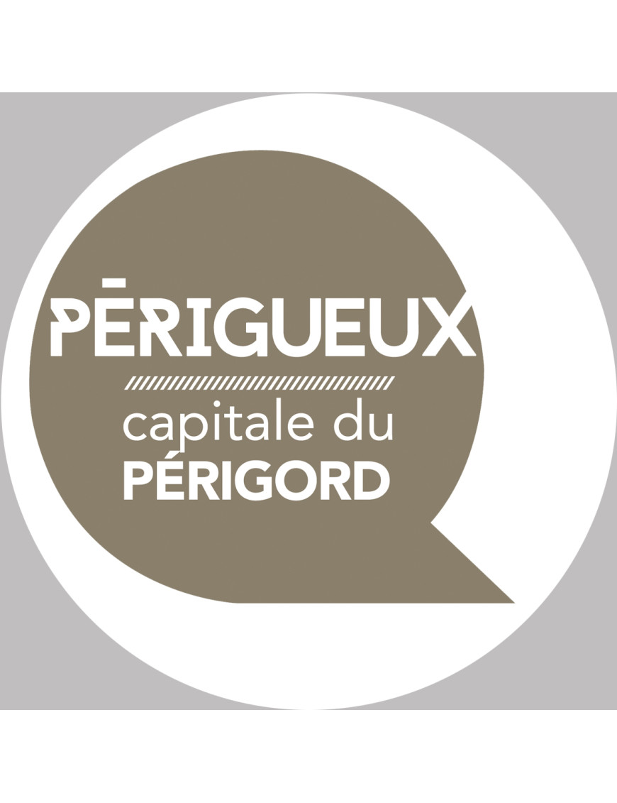 Périgueux (20cm) - Sticker/autocollant