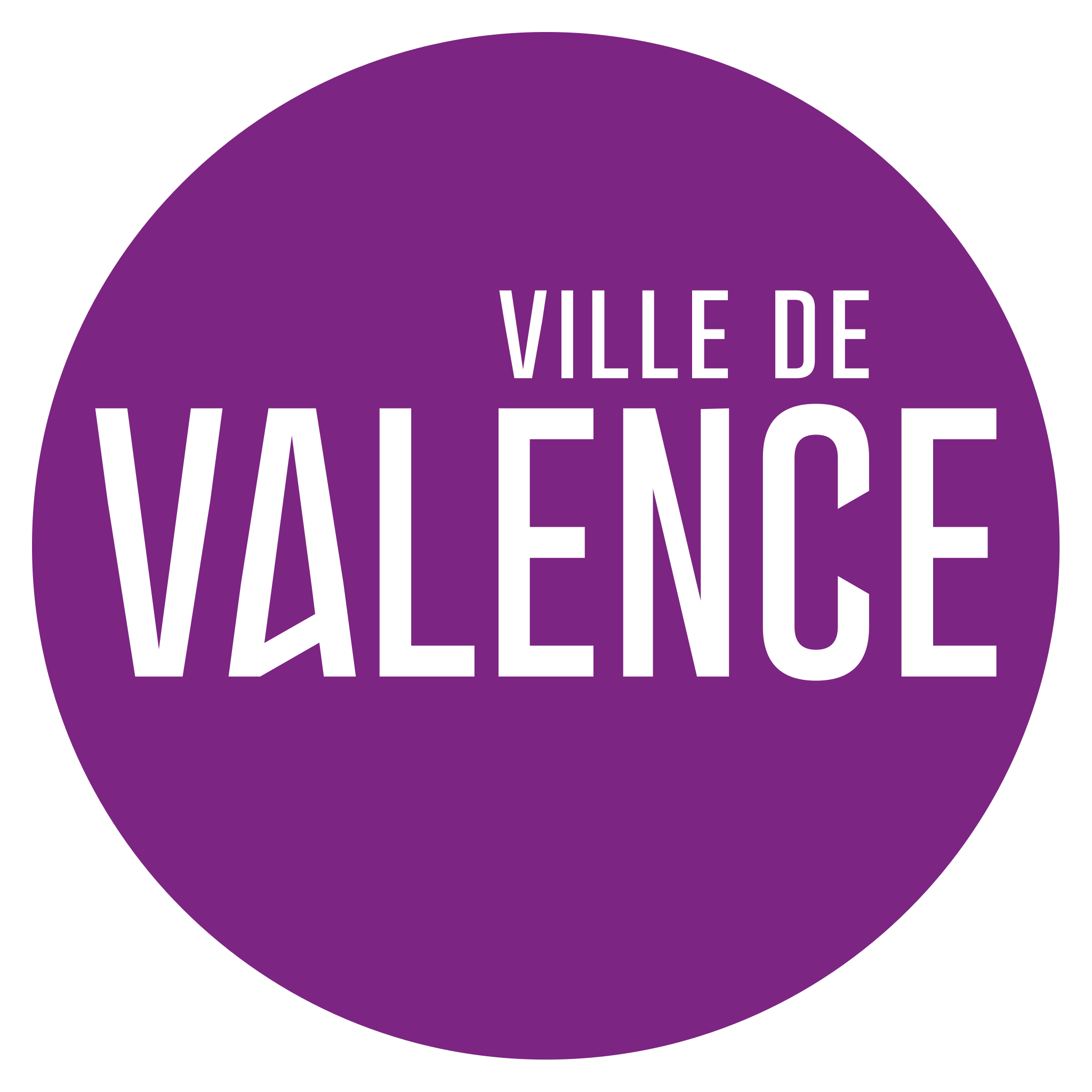 Valence (20cm) - Sticker/autocollant