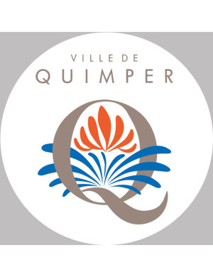 Quimper (20cm) - Sticker/autocollant