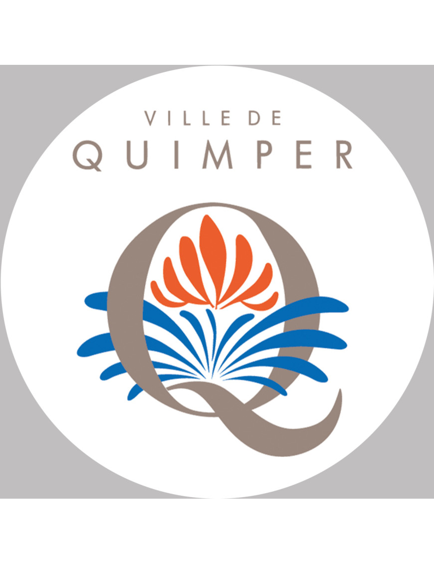 Quimper (20cm) - Sticker/autocollant