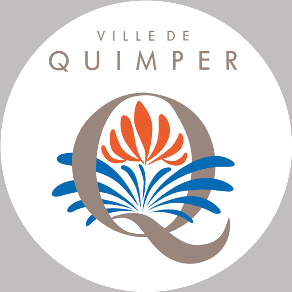 Quimper (20cm) - Sticker/autocollant