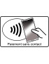 Paiement sans contact smartphone -20x12.3cm - Sticker/autocollant