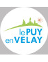 Puy-en-Velay (20x20cm) - Sticker/autocollant