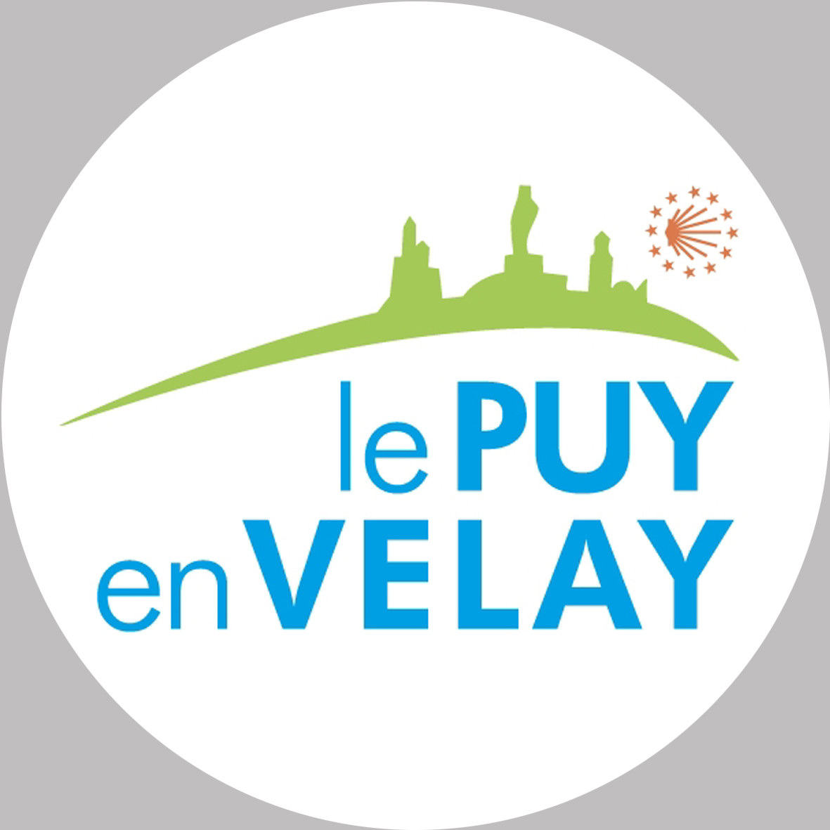 Puy-en-Velay (20x20cm) - Sticker/autocollant