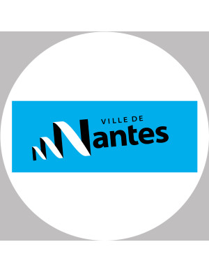 Nantes (5x5cm) - Sticker/autocollant