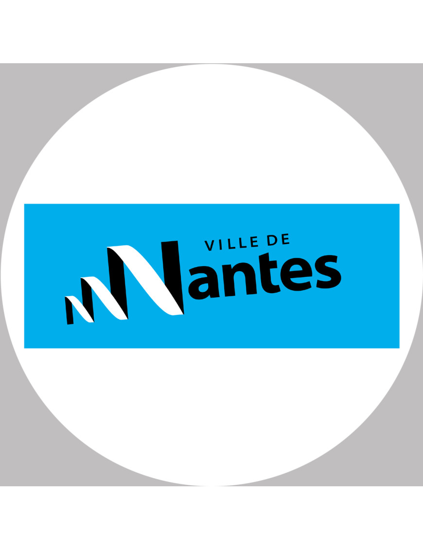 Nantes (5x5cm) - Sticker/autocollant