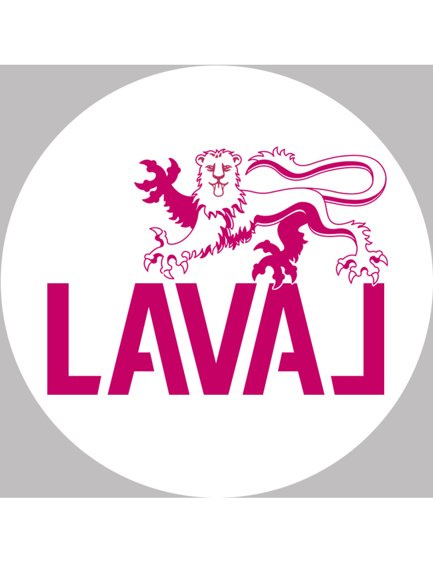 Laval (15x15cm) - Sticker/autocollant