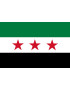 Drapeau Syrie (15 x 10 cm) - Sticker/autocollant