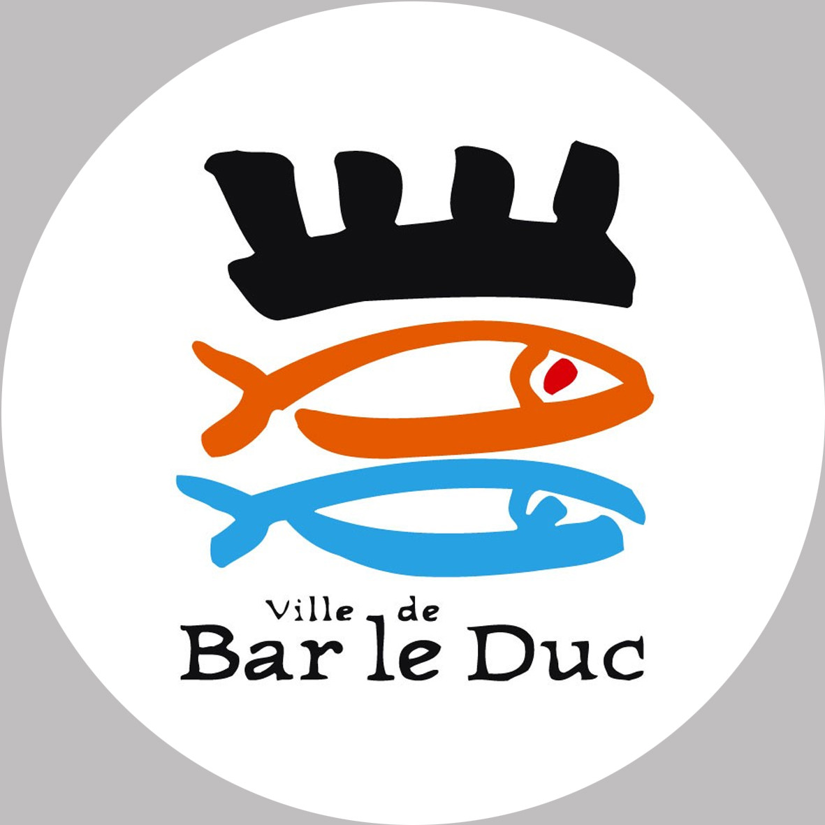 Bar-le-Duc (20x20cm) - Sticker/autocollant