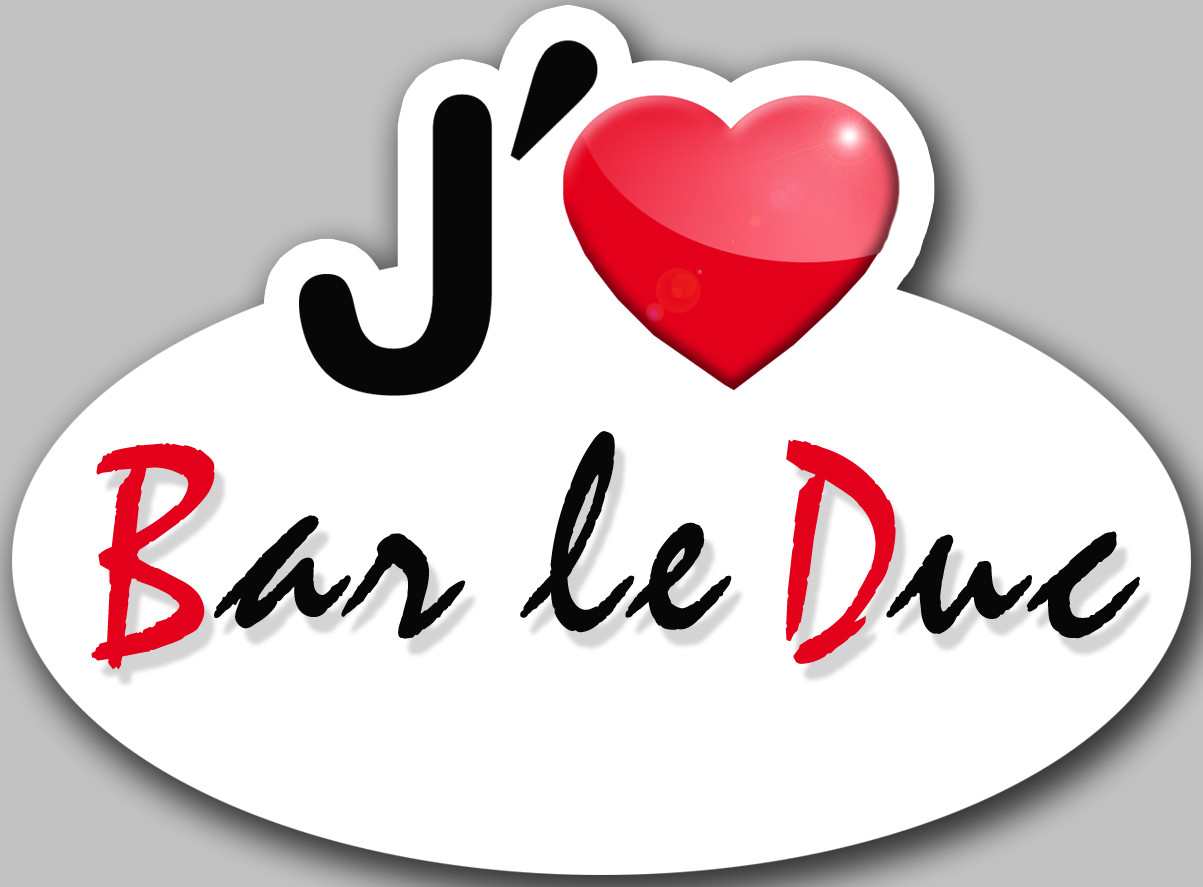 Bar-le-Duc (15x11cm) - Sticker/autocollant