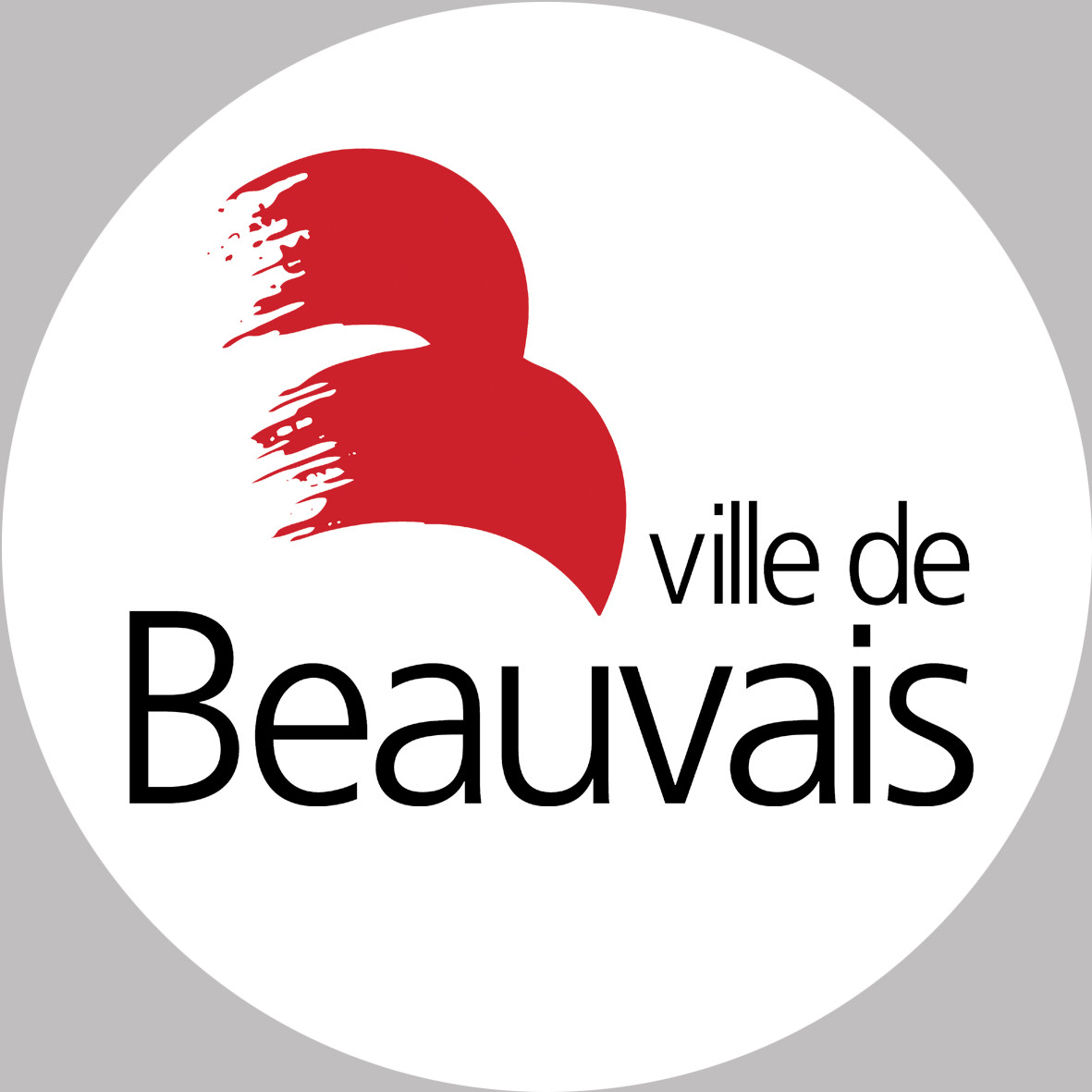 Beauvais - 20x20cm - Sticker/autocollant