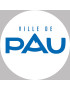 Pau - 20x20cm - Sticker/autocollant