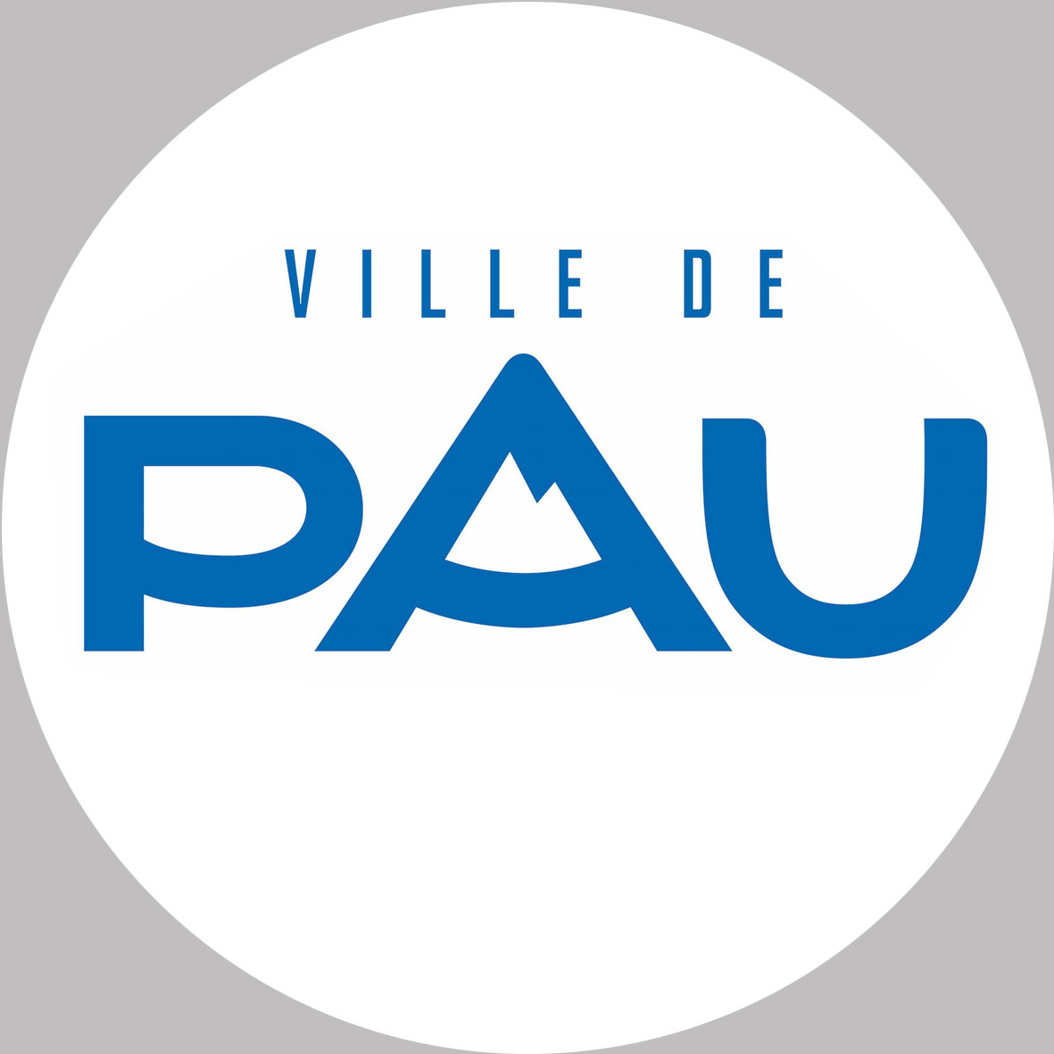 Pau - 20x20cm - Sticker/autocollant