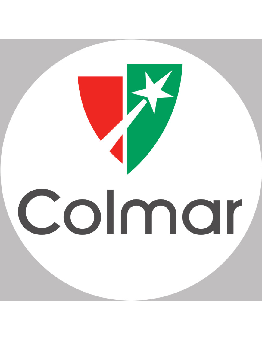 Colmar - 20x20cm - Sticker/autocollant