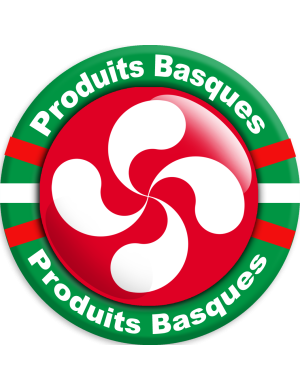 Produits Basques rouge - 20cm - Sticker/autocollant