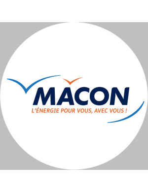 Maçon - 20x20cm - Sticker/autocollant