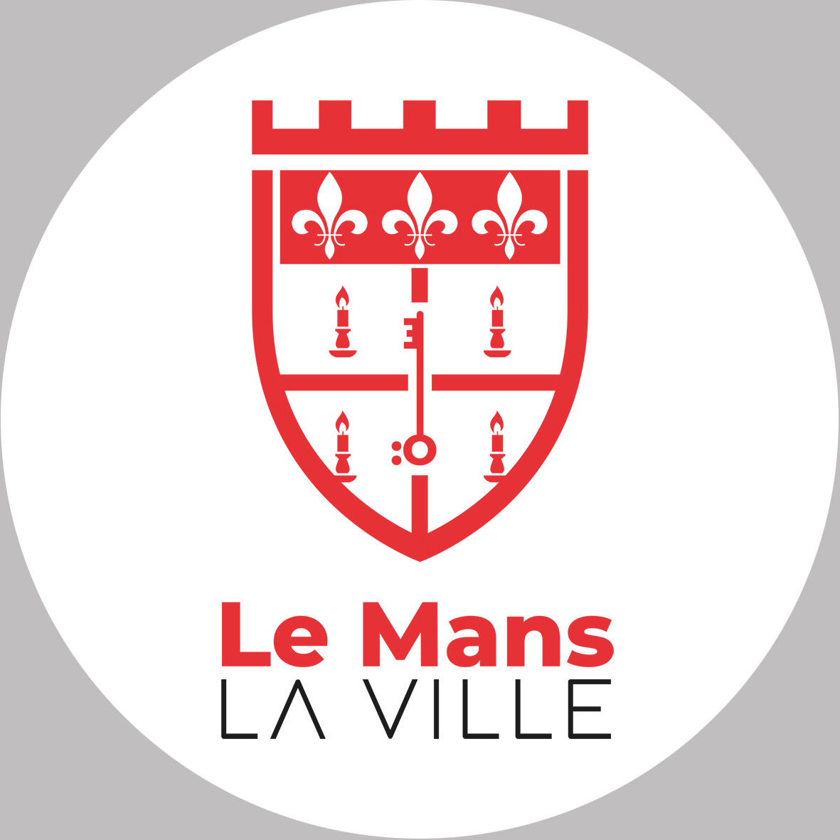 le Mans - 20x20cm - Sticker/autocollant