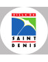 Saint-Denis de la Réunion - 10x10cm - Sticker/autocollant