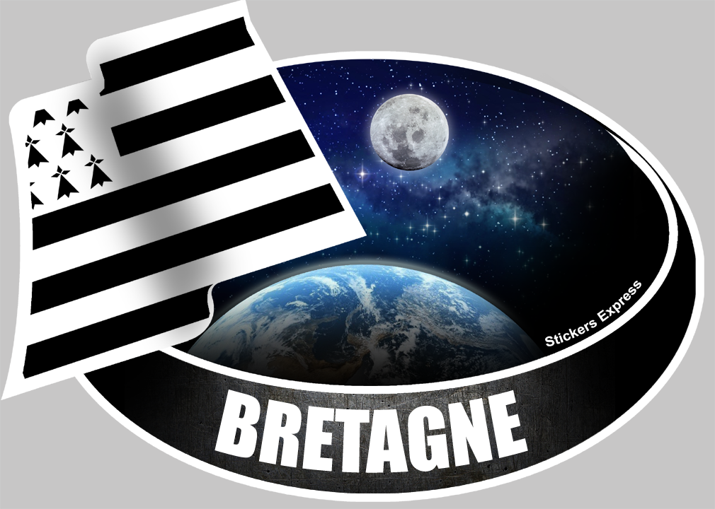 BRETAGNE (14x10cm) - Sticker/autocollant