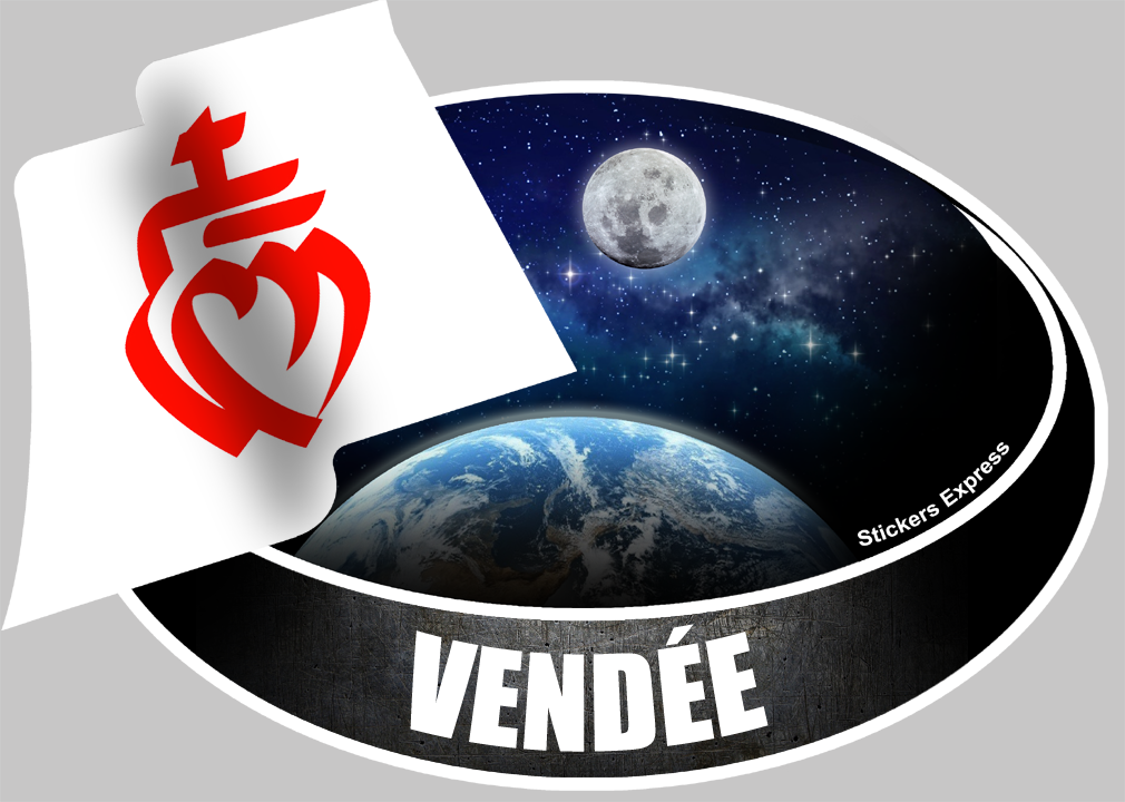 Vendée - 10X14cm - Sticker/autocollant